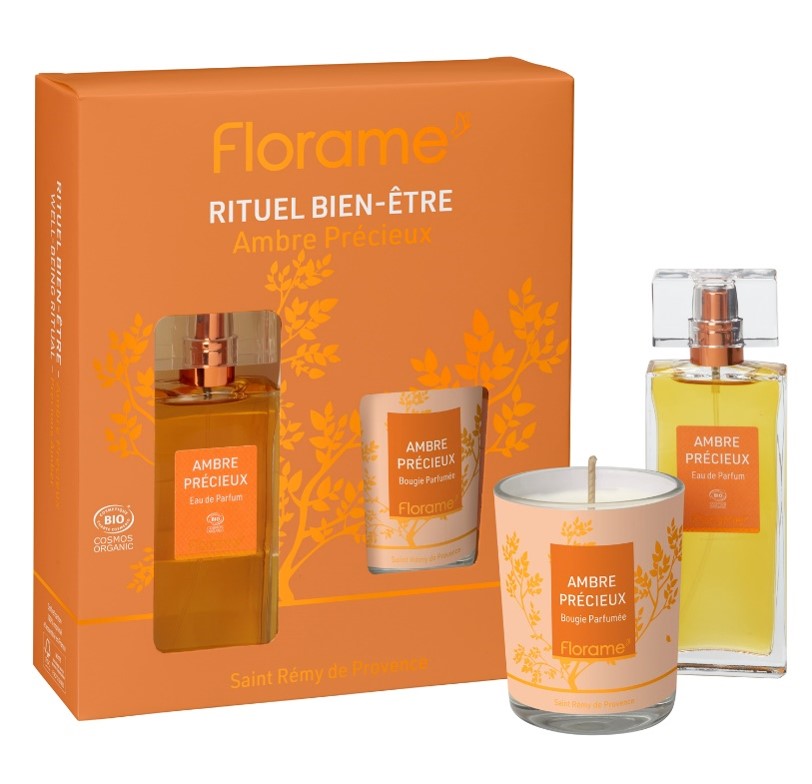 Wellbeing Set EdP Amber+ Duftkerze