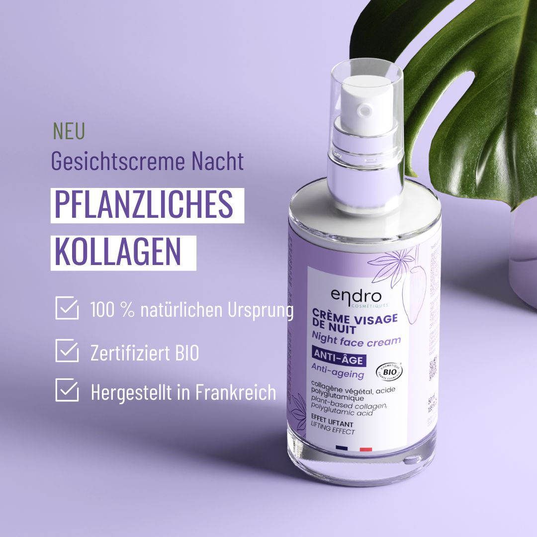 ENDRO Gesichtscreme für die Nacht, Anti-Ageing 50ml