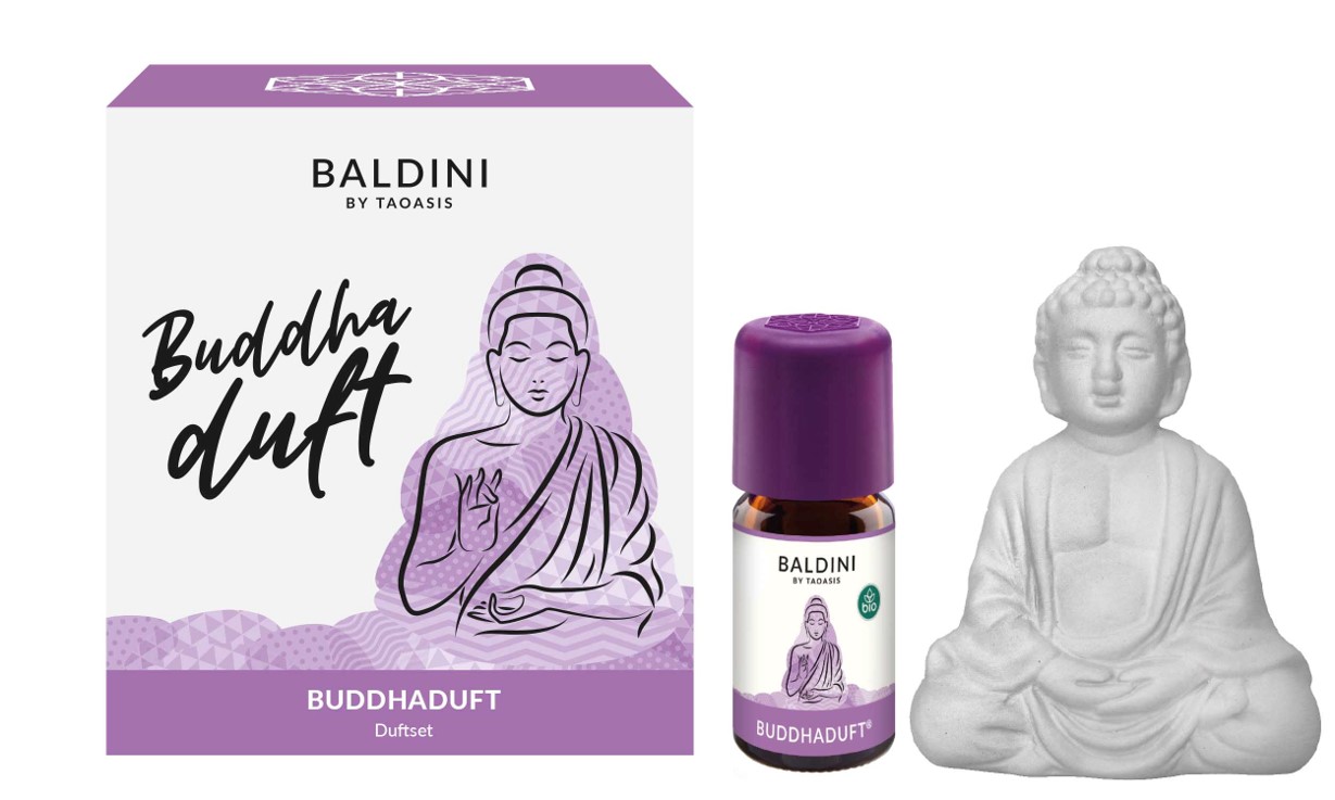 Buddhaduft Set Buddhaduft und Buddha-Duftstein 5 ml