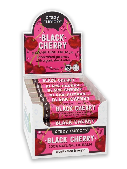 CRAZY RUMORS Black Cherry Lip Balm 4,25g