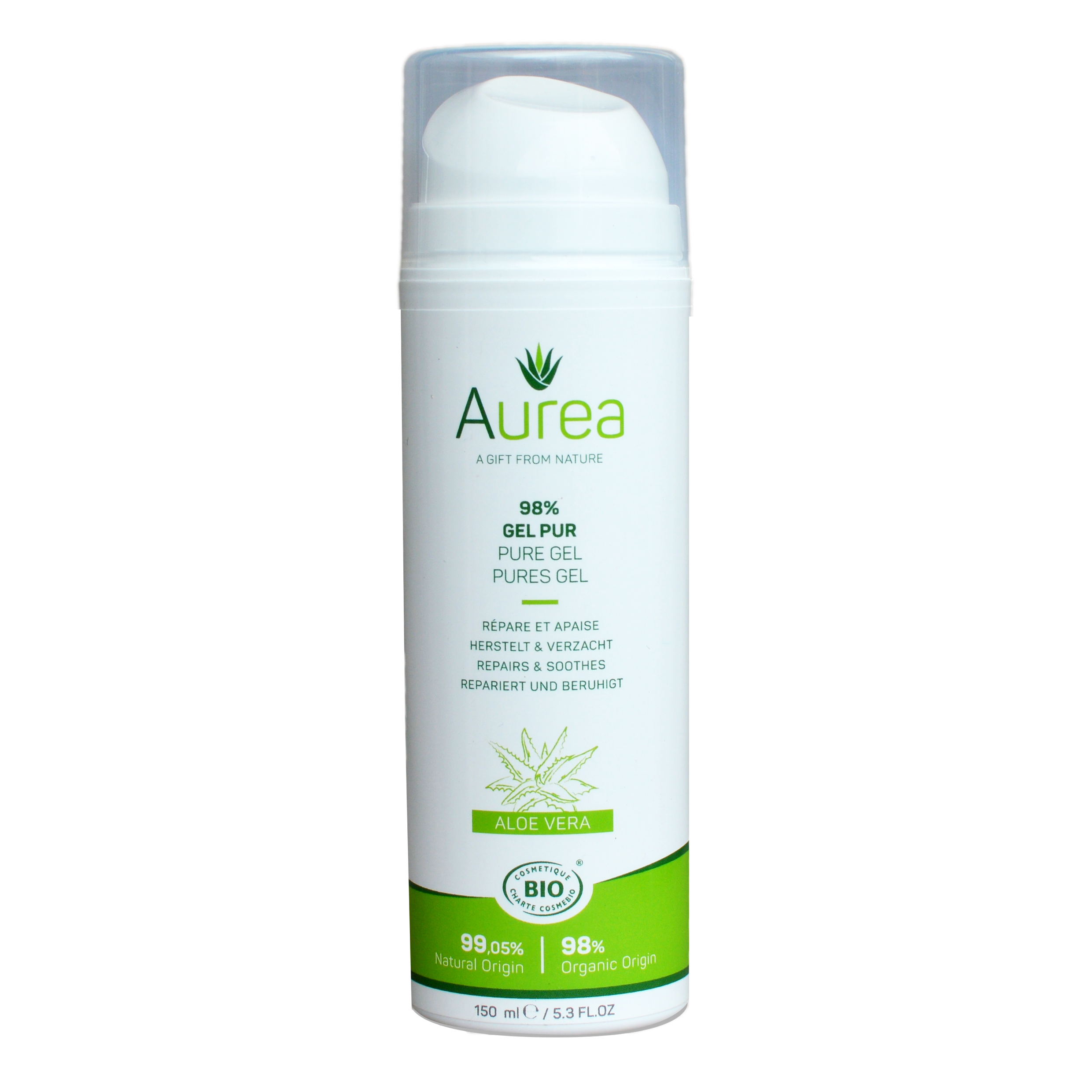 AUREA Gel Aloe Vera pur, 150ml