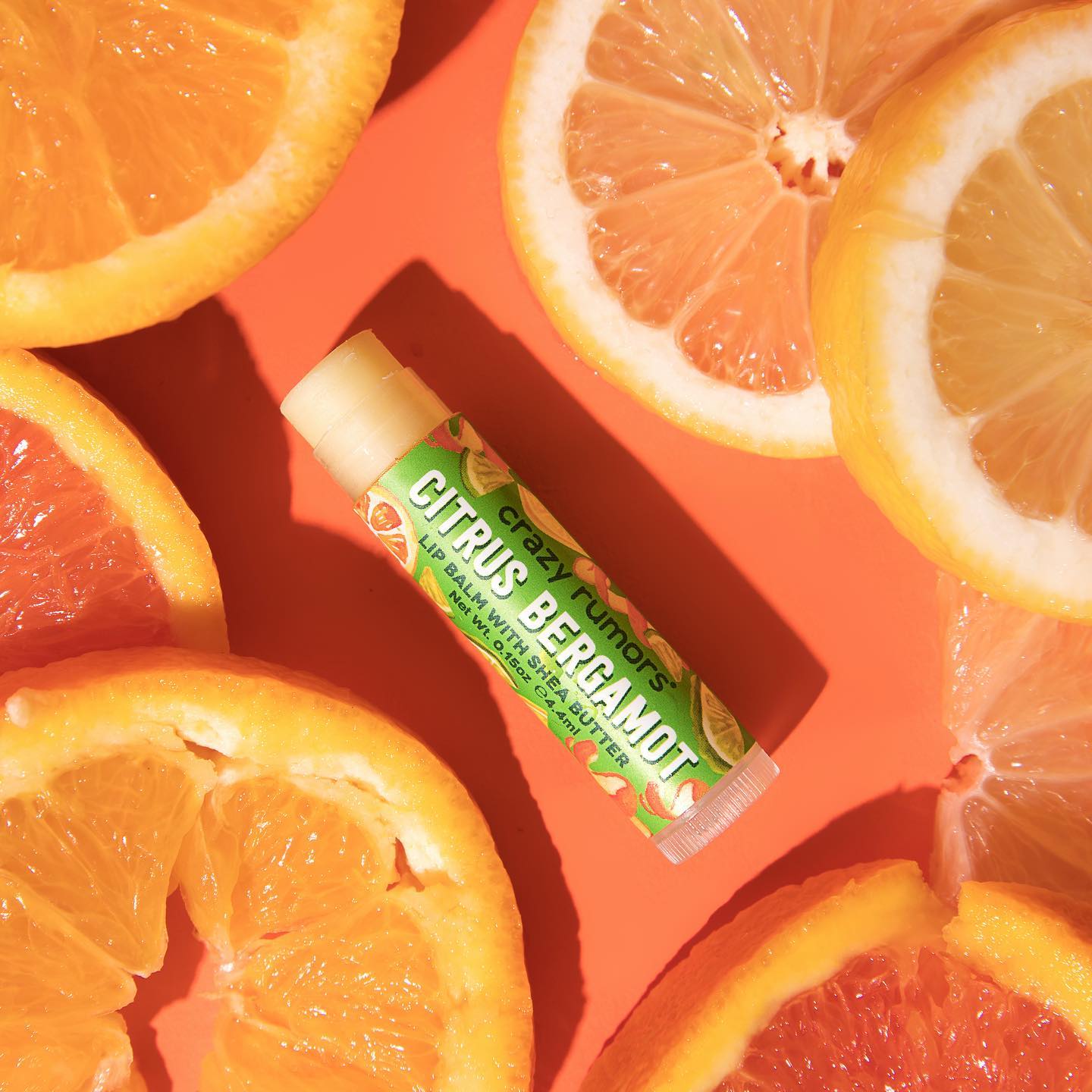 CRAZY RUMORS Citrus Bergamot Lip Balm 4,25g