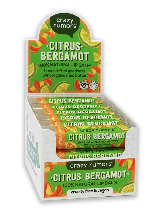 CRAZY RUMORS Citrus Bergamot Lip Balm 4,25g