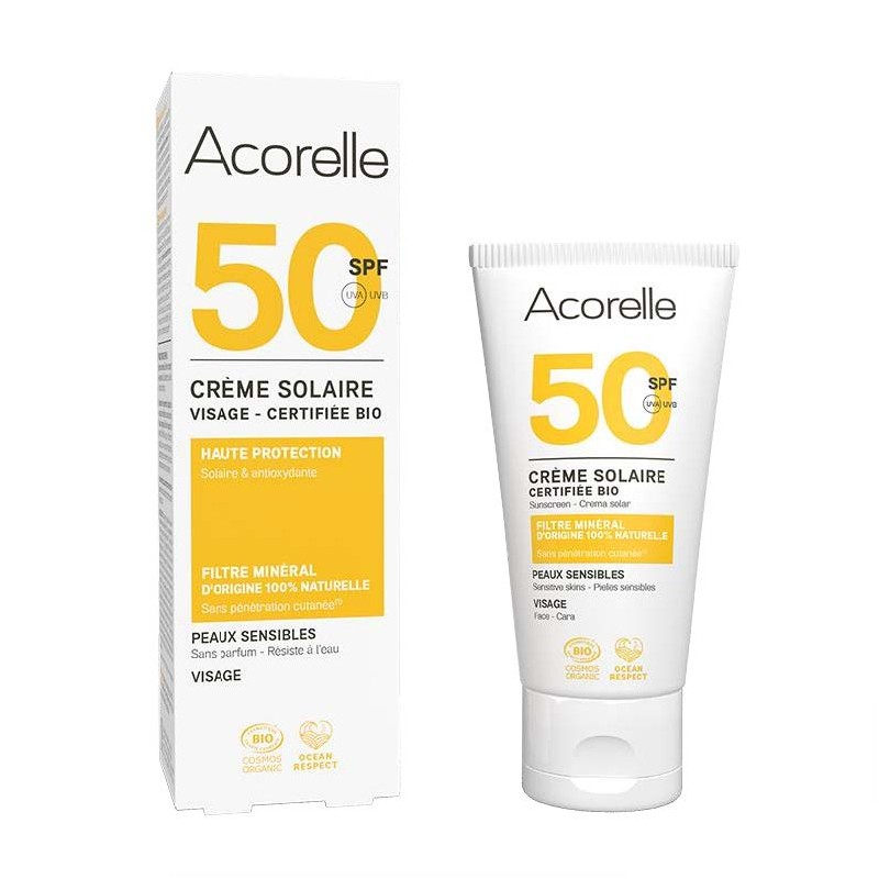 ACORELLE Sun Sonnencreme Gesicht LSF50, 50ml