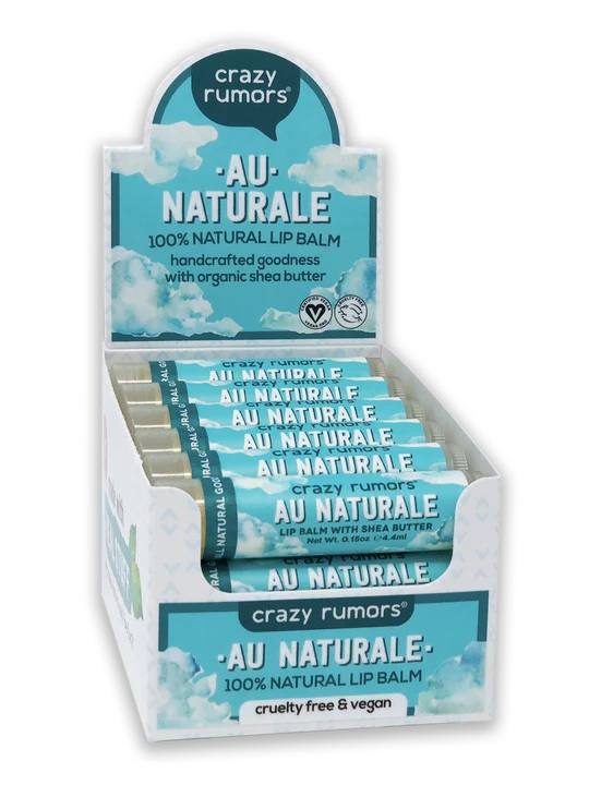 CRAZY RUMORS Au Naturale Flavor Free Lip Balm  4,25g