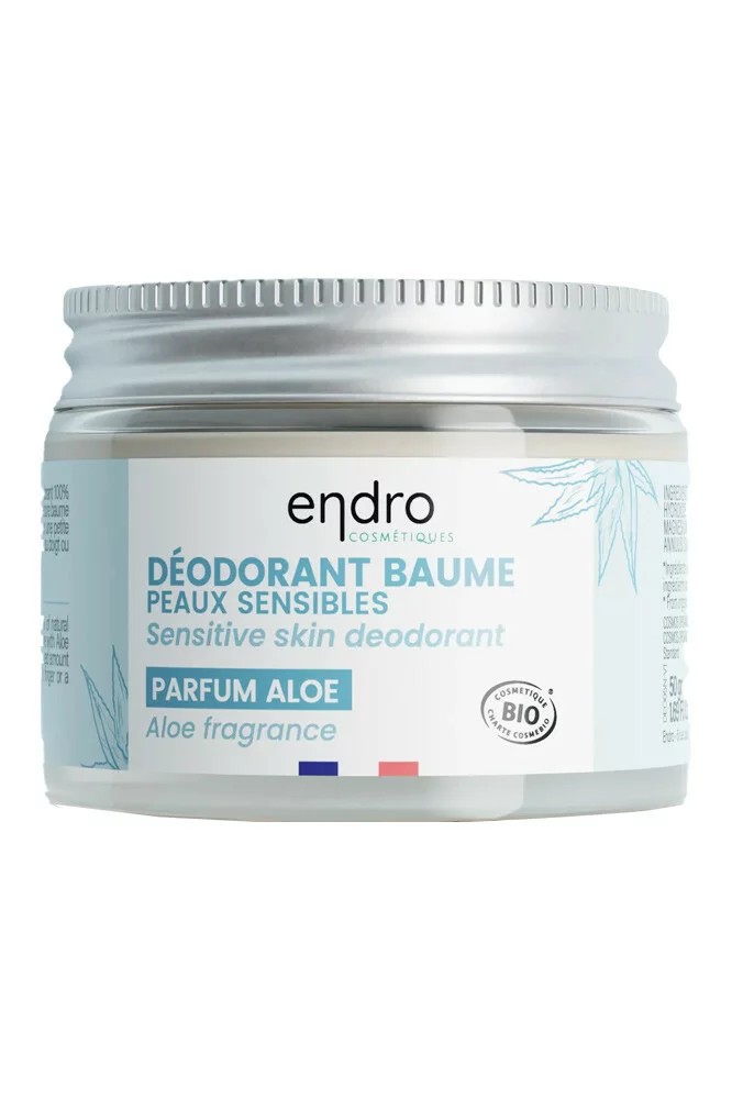 ENDRO Deocreme Sensitive skin - Aloe vera mit Holzspatel, 50ml