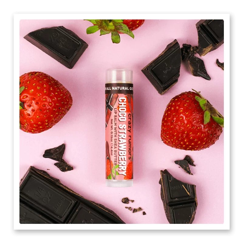 CRAZY RUMORS Choco Strawberry Lip Balm 4,25g