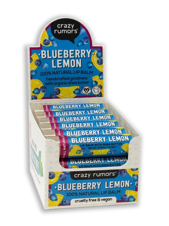 CRAZY RUMORS Blueberry Lemon Lip Balm 4,25g