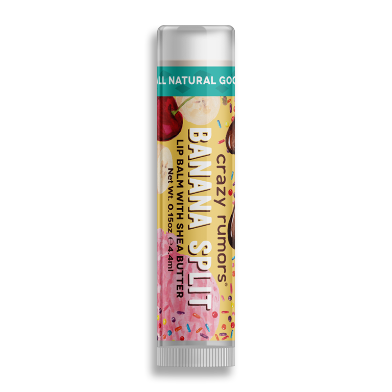 CRAZY RUMORS Banana Split Lip Balm 4,25g